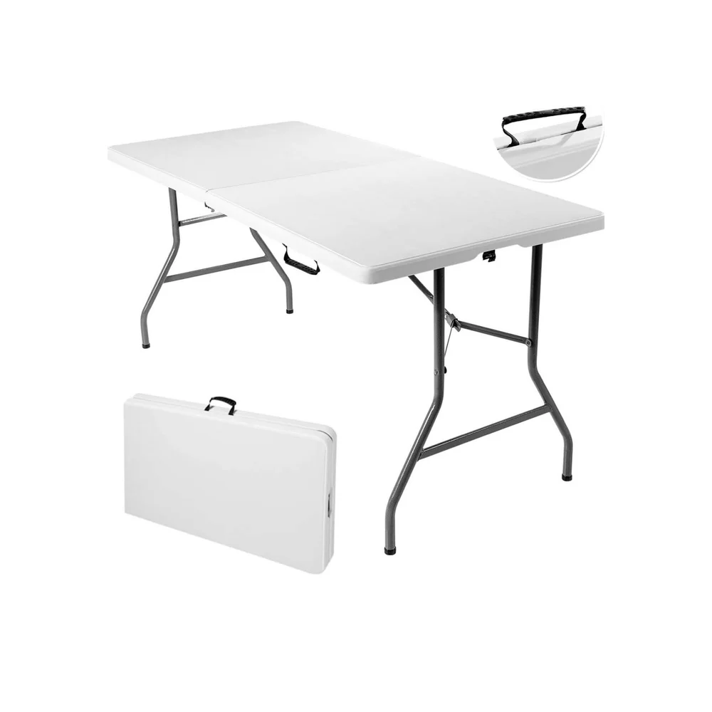 Foldable Table — specialty, 6 ft × 30 in (folds in half with a carry handle)